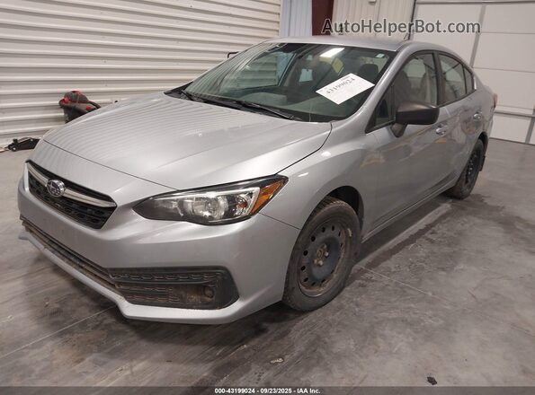 4S3GKAA63L1608823 2020 SUBARU IMPREZA Silver Front left