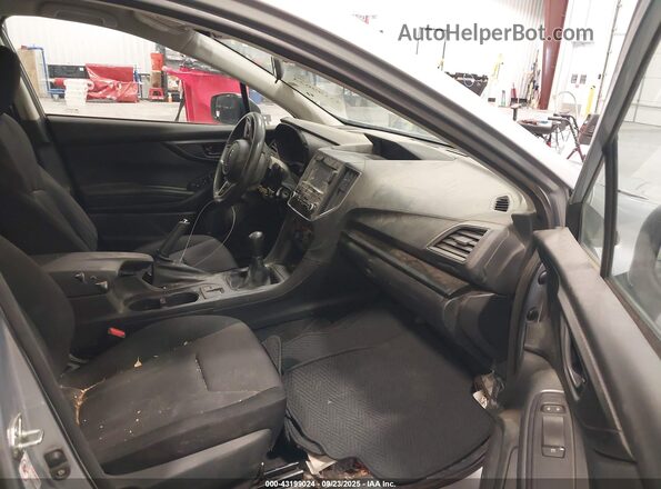 4S3GKAA63L1608823 2020 SUBARU IMPREZA Silver Front interior view