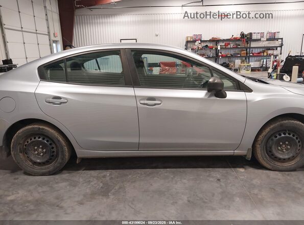 4S3GKAA63L1608823 2020 SUBARU IMPREZA Silver Rear interior view