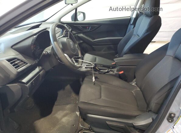 4S3GKAA6XK3621393 2019 SUBARU IMPREZA Silver Вид салону спереду