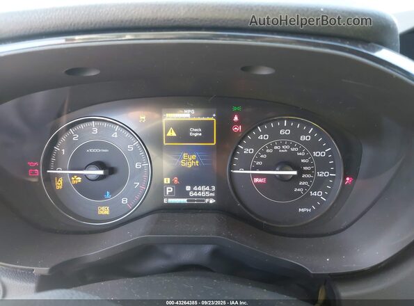4S3GKAB62L3605804 2020 SUBARU IMPREZA Белый Вид задних сидений