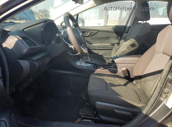 4S3GKAB69N3611277 2022 SUBARU IMPREZA Gray წინა სალონის ხედი