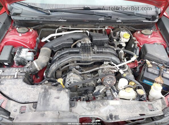 4S3GKAM62L3611518 2020 SUBARU IMPREZA Red Вид ззаду