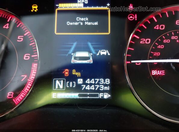 4S3GKAM62L3611518 2020 SUBARU IMPREZA Red 