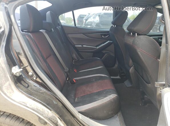 4S3GKAM67L3605617 2020 SUBARU IMPREZA Black Հետևի նստատեղերի տեսք