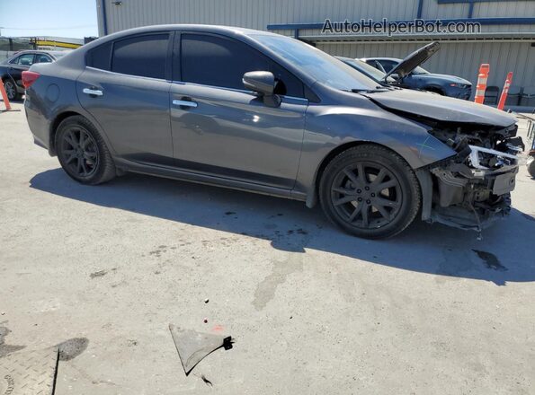 4S3GKAU60J3604354 2018 SUBARU IMPREZA Gray 
