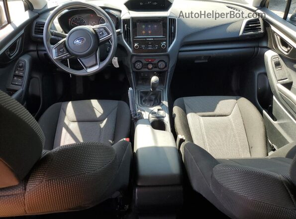 4S3GTAA67L1702278 2020 SUBARU IMPREZA White Dashboard view