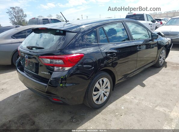4S3GTAB64L3709451 2020 SUBARU IMPREZA Black Задня права чверть