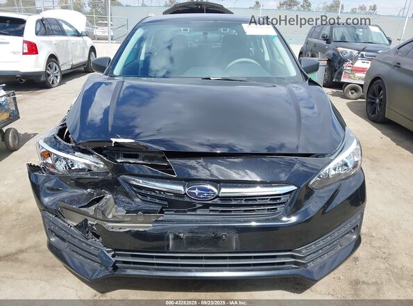 4S3GTAB64L3709451 2020 SUBARU IMPREZA Black Вид щитка приладів