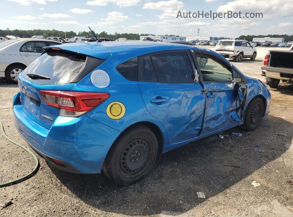 4S3GTAB67N3701315 2022 SUBARU IMPREZA Blue Задня права чверть