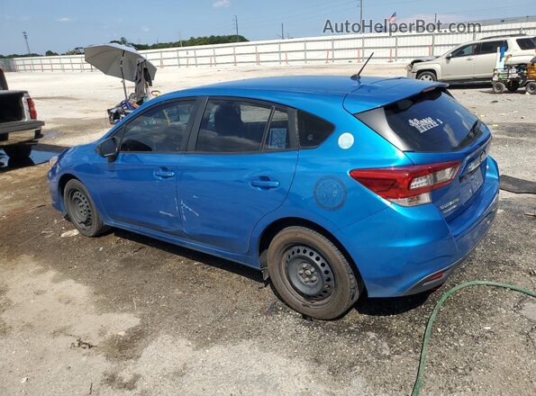 4S3GTAB67N3701315 2022 SUBARU IMPREZA Blue Задня ліва чверть