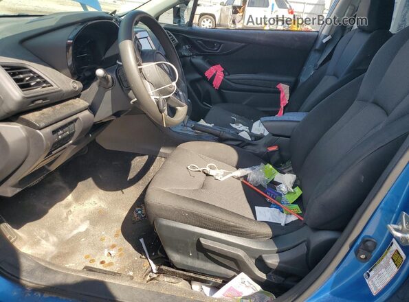 4S3GTAB67N3701315 2022 SUBARU IMPREZA Blue Вид салону спереду