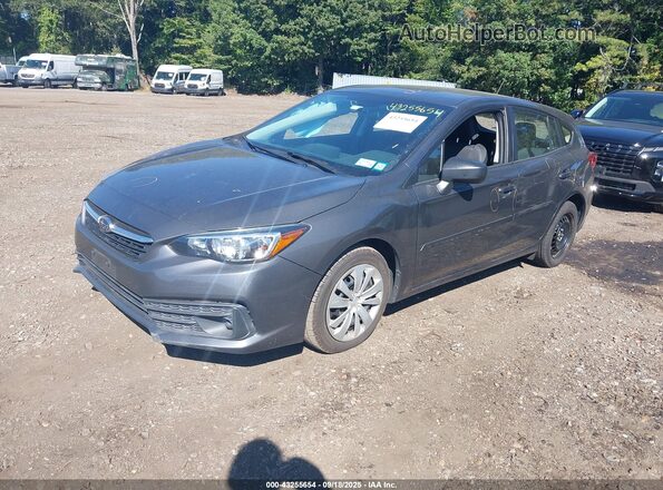 4S3GTAB68L3700882 2020 SUBARU IMPREZA Gray Przód lewy