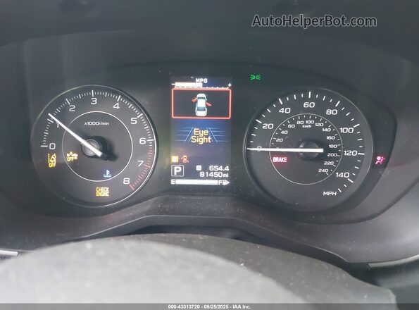 4S3GTAD62K3735512 2019 SUBARU IMPREZA Black Widok tylnych siedzeń