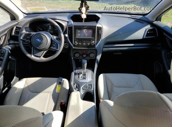 4S3GTAD62L3702883 2020 SUBARU IMPREZA Blue ხელსაწყოთა პანელის ხედი