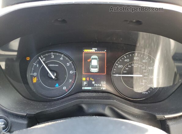 4S3GTAD62L3702883 2020 SUBARU IMPREZA Blue წინა პანელის ხედი