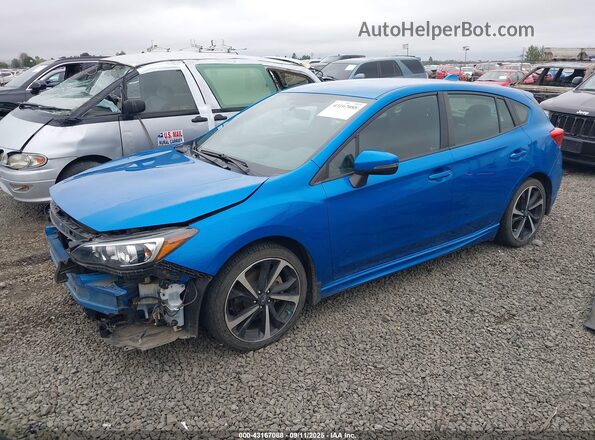 4S3GTAL69L3700453 2020 SUBARU IMPREZA Blue 
