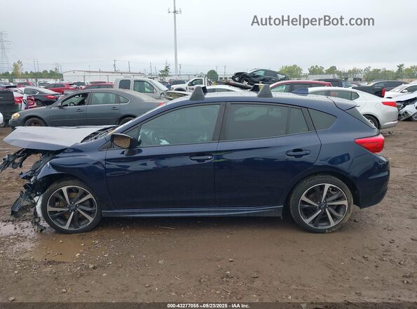 4S3GTAL6XM3704691 2021 SUBARU IMPREZA Dark Blue 