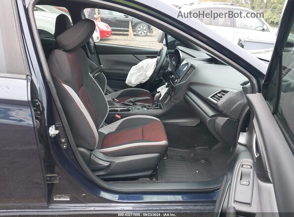 4S3GTAL6XM3704691 2021 SUBARU IMPREZA Dark Blue Սալոնի դիմացի տեսք