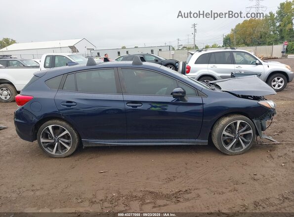 4S3GTAL6XM3704691 2021 SUBARU IMPREZA Dark Blue Սալոնի 360 աստիճան տեսք