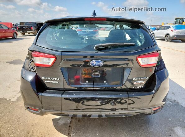 4S3GTAM60J3750637 2018 SUBARU IMPREZA Черный 