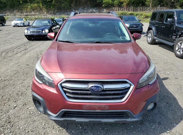 4S4BSAFC3J3284505 2018 SUBARU OUTBACK Red 