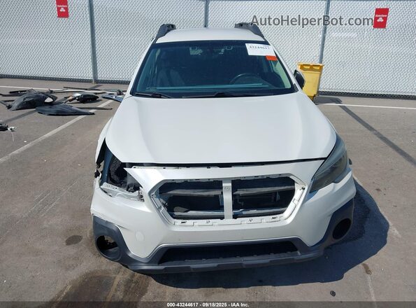 4S4BSAFCXK3335712 2019 SUBARU OUTBACK White Սալոնի հետևի տեսք
