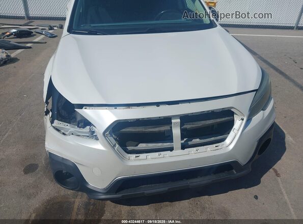 4S4BSAFCXK3335712 2019 SUBARU OUTBACK White Դիմացի տեսք