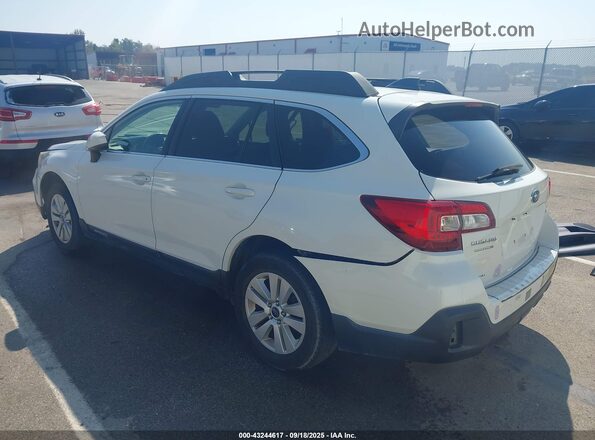4S4BSAFCXK3335712 2019 SUBARU OUTBACK White Հետևի ձախ