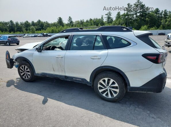 4S4BTAAC2L3223394 2020 SUBARU OUTBACK White Rear left