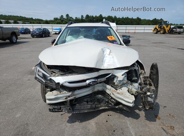4S4BTAAC2L3223394 2020 SUBARU OUTBACK White Front view