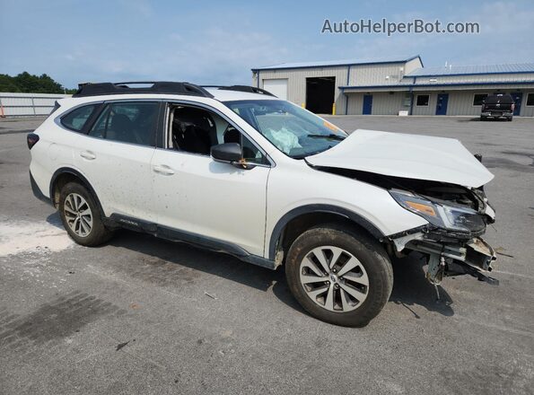 4S4BTAAC2L3223394 2020 SUBARU OUTBACK White Front right