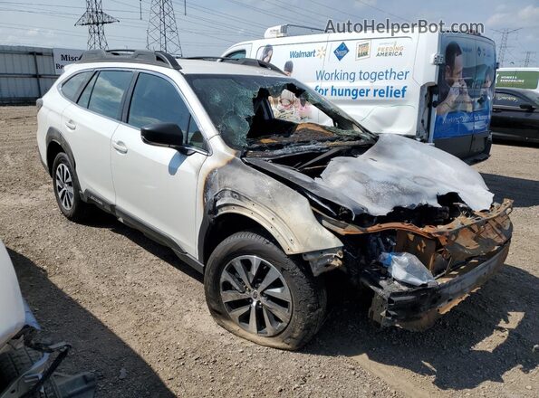 4S4BTAAC3S3113985 2025 SUBARU OUTBACK White Передня права чверть