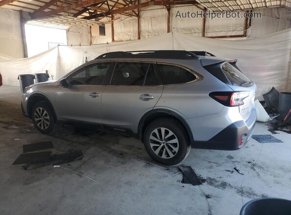 4S4BTAAC6L3132788 2020 SUBARU OUTBACK Silver Trasero izquierdo