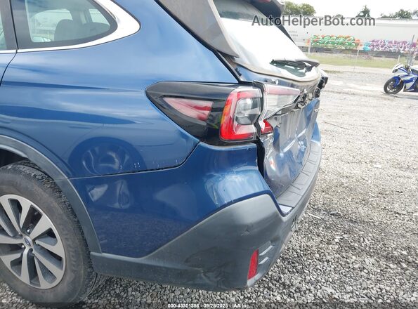 4S4BTAAC6L3211281 2020 SUBARU OUTBACK Blue 