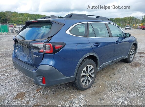 4S4BTAAC6L3211281 2020 SUBARU OUTBACK Blue Tył prawy