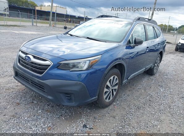 4S4BTAAC6L3211281 2020 SUBARU OUTBACK Blue Przód lewy