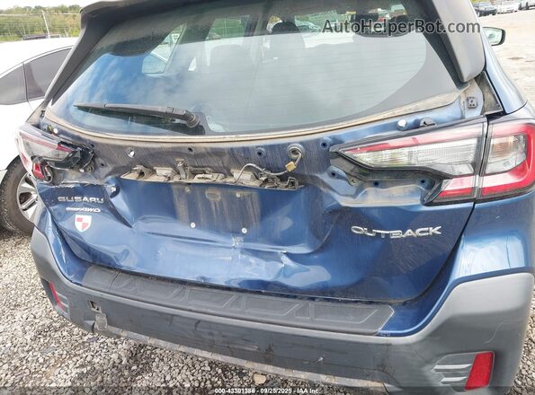 4S4BTAAC6L3211281 2020 SUBARU OUTBACK Blue 
