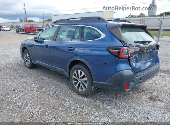 4S4BTAAC6L3211281 2020 SUBARU OUTBACK Blue Tył lewy