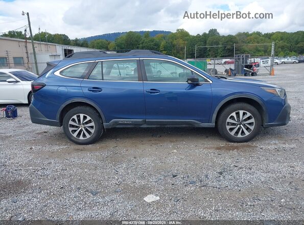 4S4BTAAC6L3211281 2020 SUBARU OUTBACK Blue Widok wnętrza z tyłu