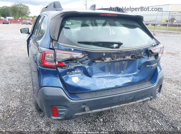 4S4BTAAC6L3211281 2020 SUBARU OUTBACK Blue 