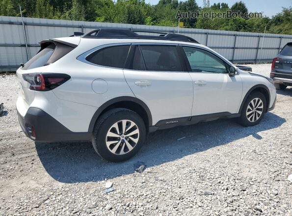 4S4BTACC2L3172329 2020 SUBARU OUTBACK White Tył prawy