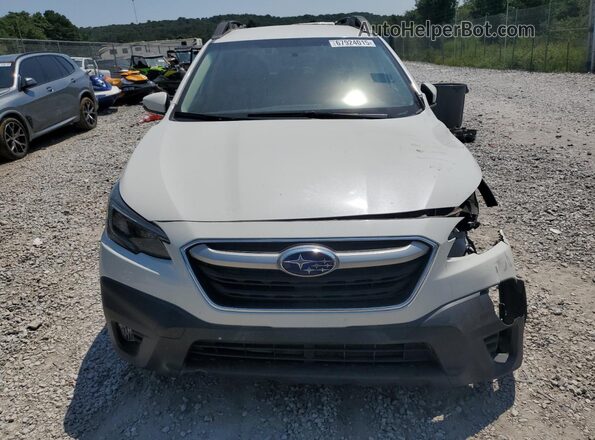 4S4BTACC2L3172329 2020 SUBARU OUTBACK White Widok z przodu