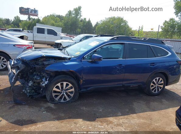 4S4BTACC3L3209212 2020 SUBARU OUTBACK Blue სალონის 360-გრადუსიანი ხედი