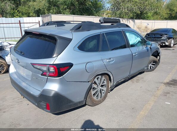 4S4BTACC4L3150199 2020 SUBARU OUTBACK Silver Rear right