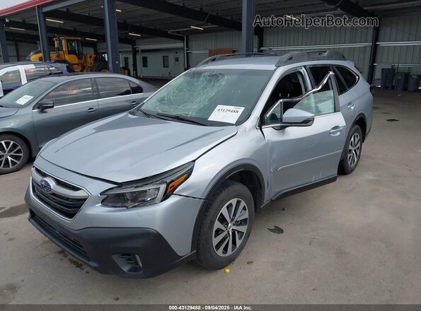 4S4BTACC4L3194932 2020 SUBARU OUTBACK Silver Widok z przodu