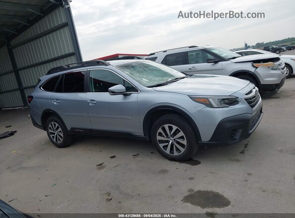 4S4BTACC4L3194932 2020 SUBARU OUTBACK Silver Widok wnętrza z tyłu