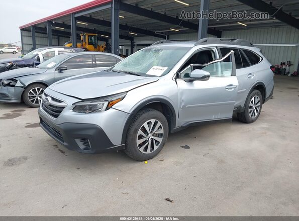 4S4BTACC4L3194932 2020 SUBARU OUTBACK Silver Przód lewy