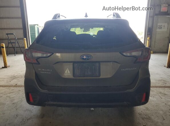 4S4BTACC7L3182256 2020 SUBARU OUTBACK Green Rear view