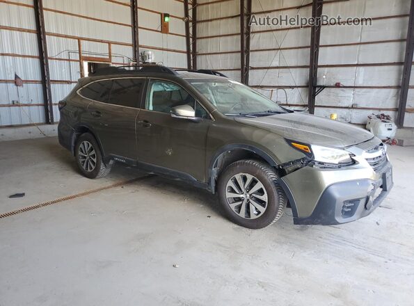 4S4BTACC7L3182256 2020 SUBARU OUTBACK Green Front right